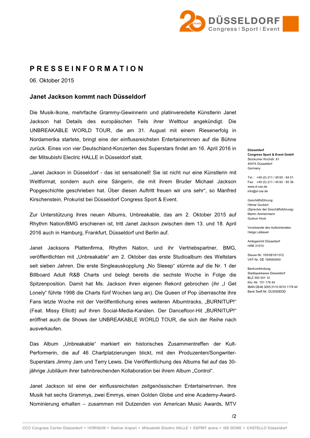 Pressemitteilung Als PDF-Download