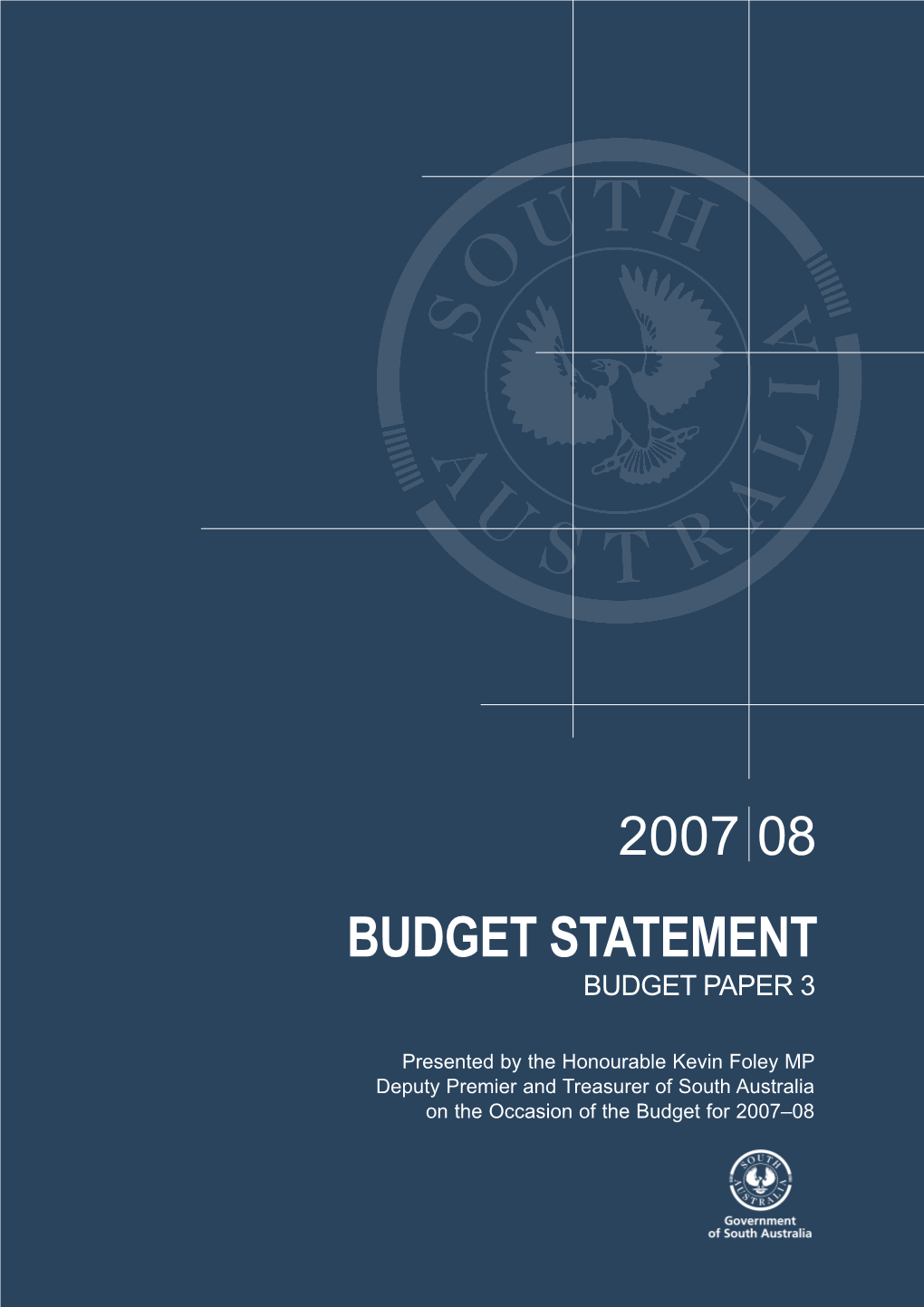 Budget Statement 2007–08