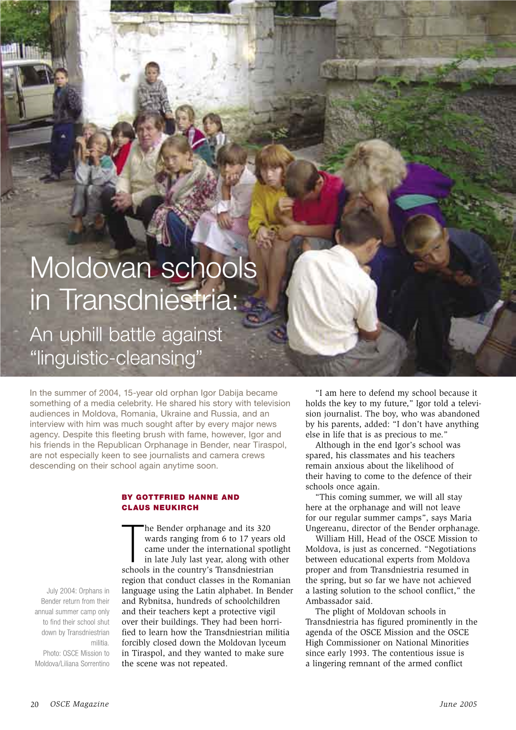 Moldovan Schools in Transdniestria: an Uphill Battle Against “Linguistic-Cleansing”