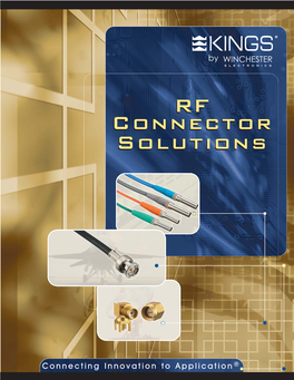 RF Connector Solutions