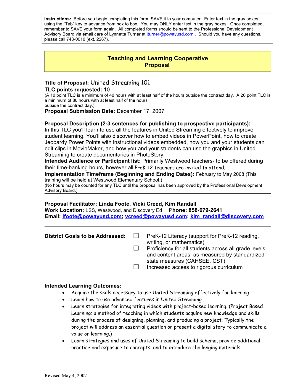 Teaching & Learning Cooperative s4