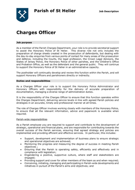 Charges Officer