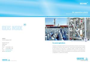 Air Separation Plants Solutions for Highest Purity Worldwide