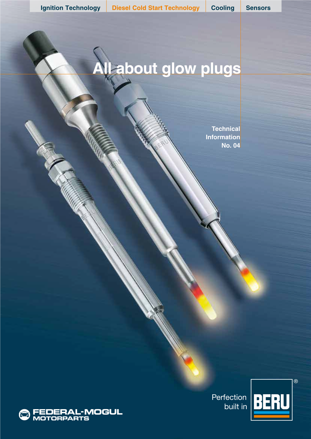 All About Glow Plugs Brochure | BERU