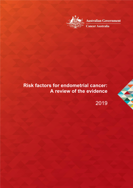 Risk Factors for Endometrial Cancer: a Review of the Evidence