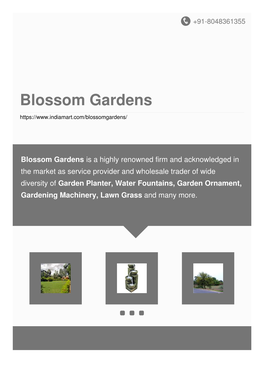 Blossom Gardens