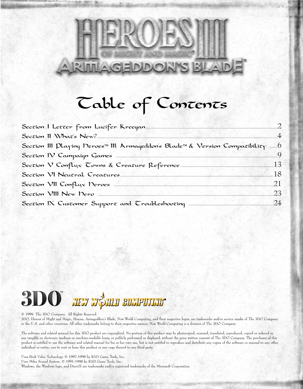 Armageddon's Blade Manual (Pdf)