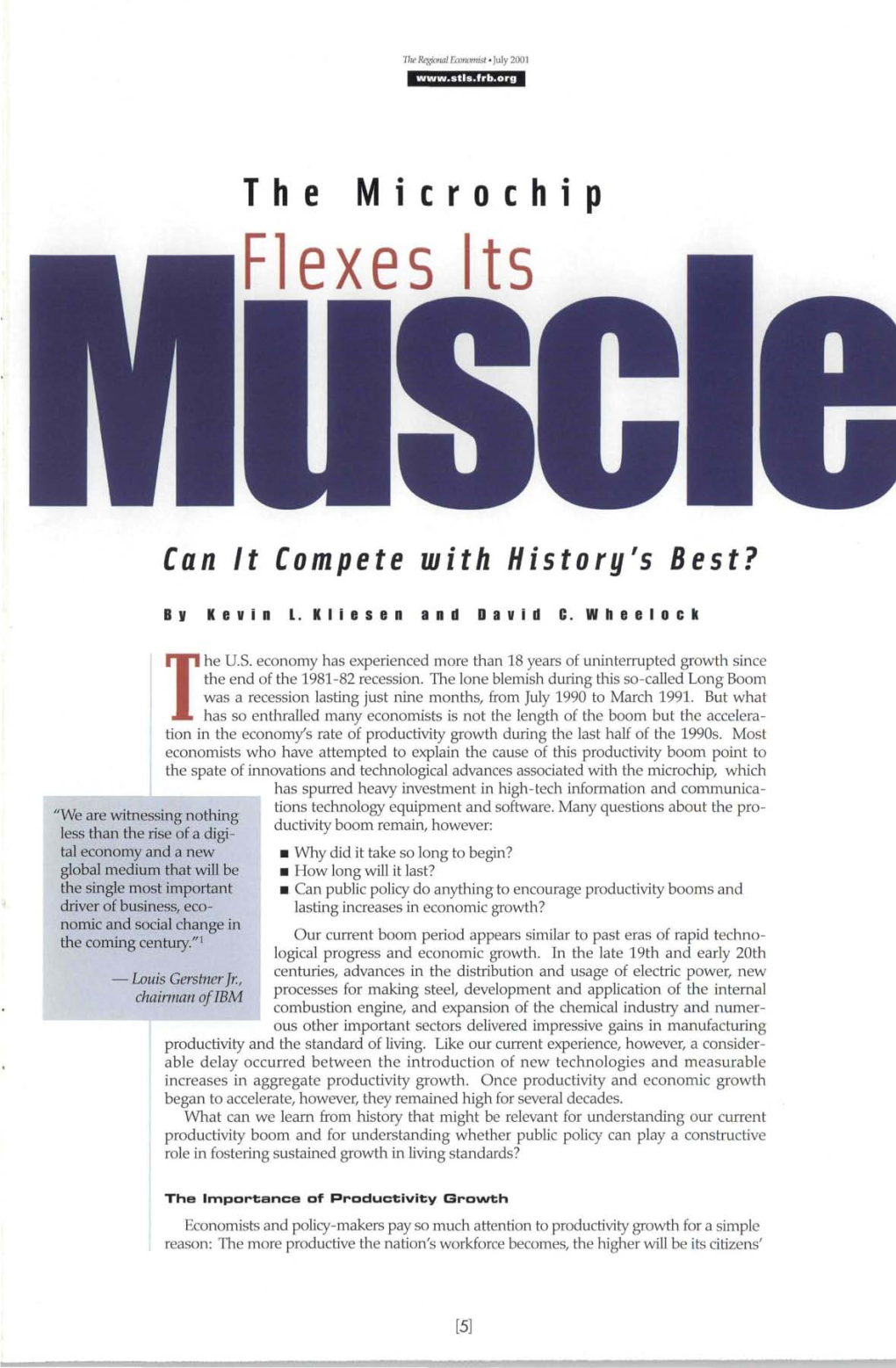 The Microchip Flexes Its Muscle Can It Complete With