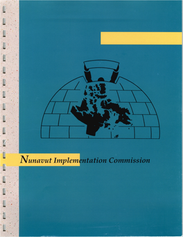 Nunavut Impzem 1 Ntation Commission