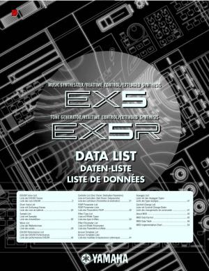 EX5/5R Data List 3Rd