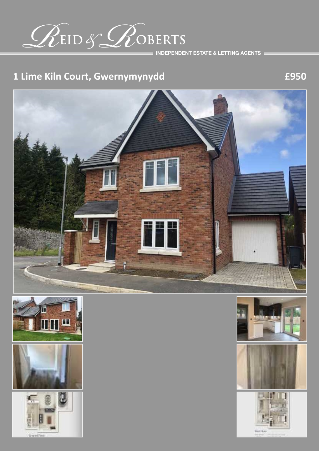 1 Lime Kiln Court, Gwernymynydd £950 1 Lime Kiln Court, Gwernymynydd