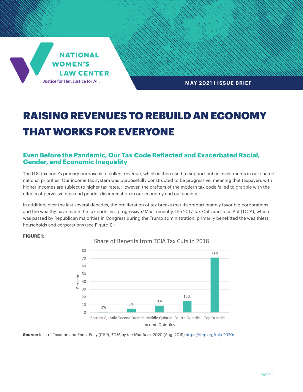 Raising Revenues to Rebuild an Economy That Works for Everyone