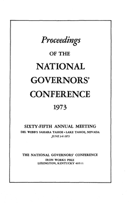 1973 NGA Annual Meeting