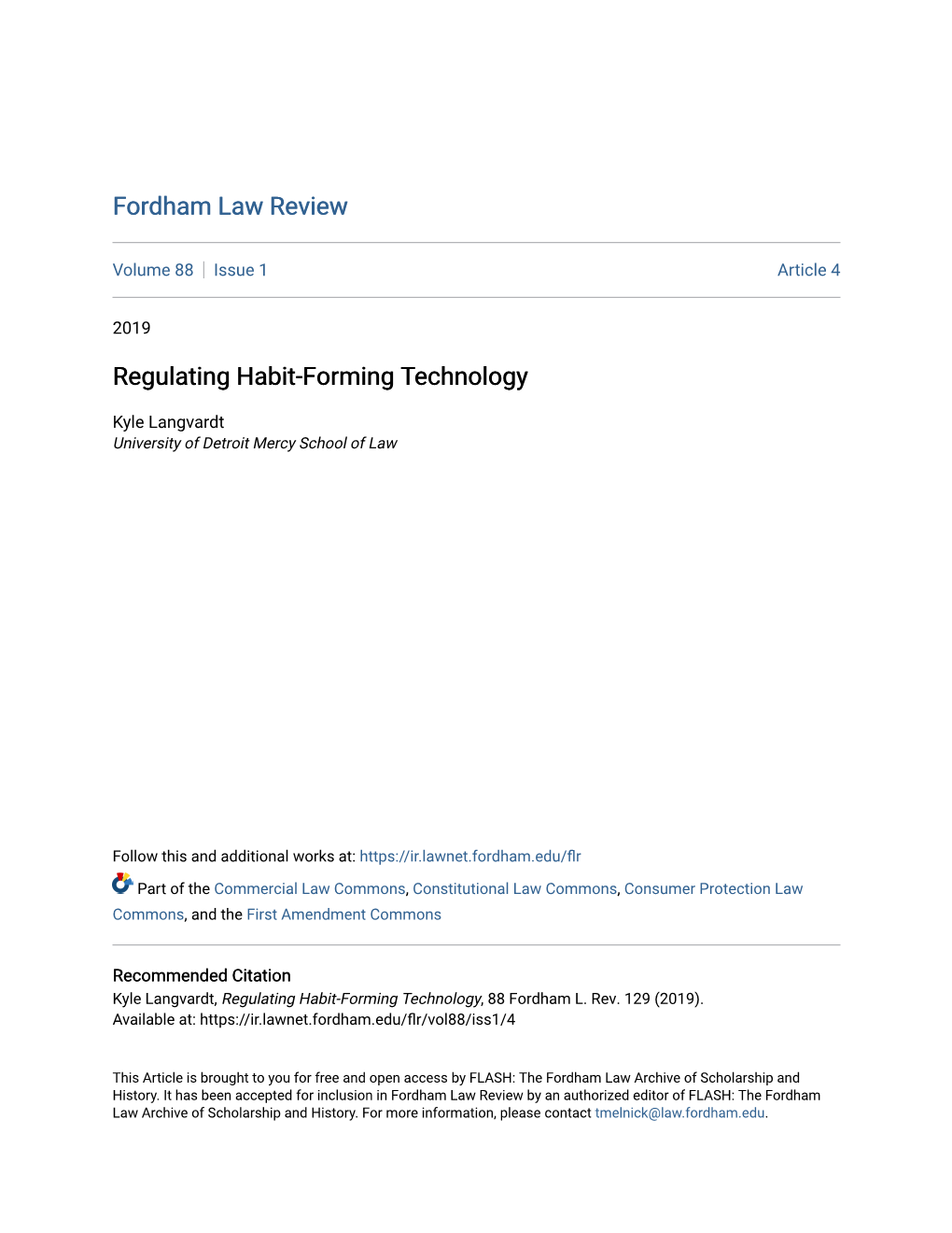 Regulating Habit-Forming Technology
