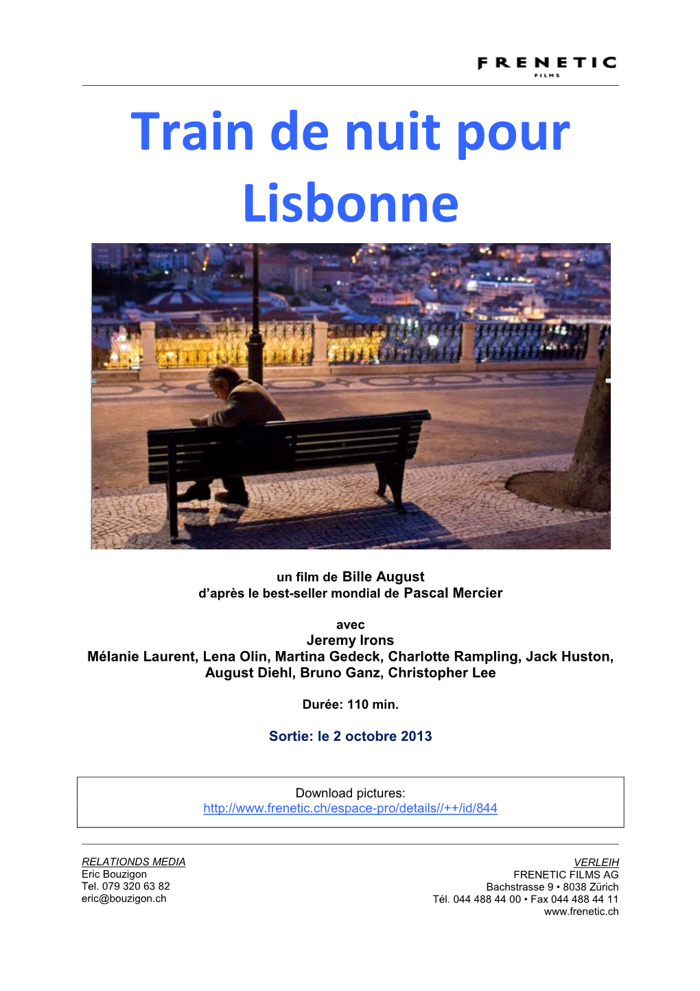 Train De Nuit Pour Lisbonne