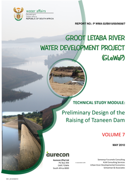 Raising of Tzaneen Dam Preliminary Design Report (Final).Doc