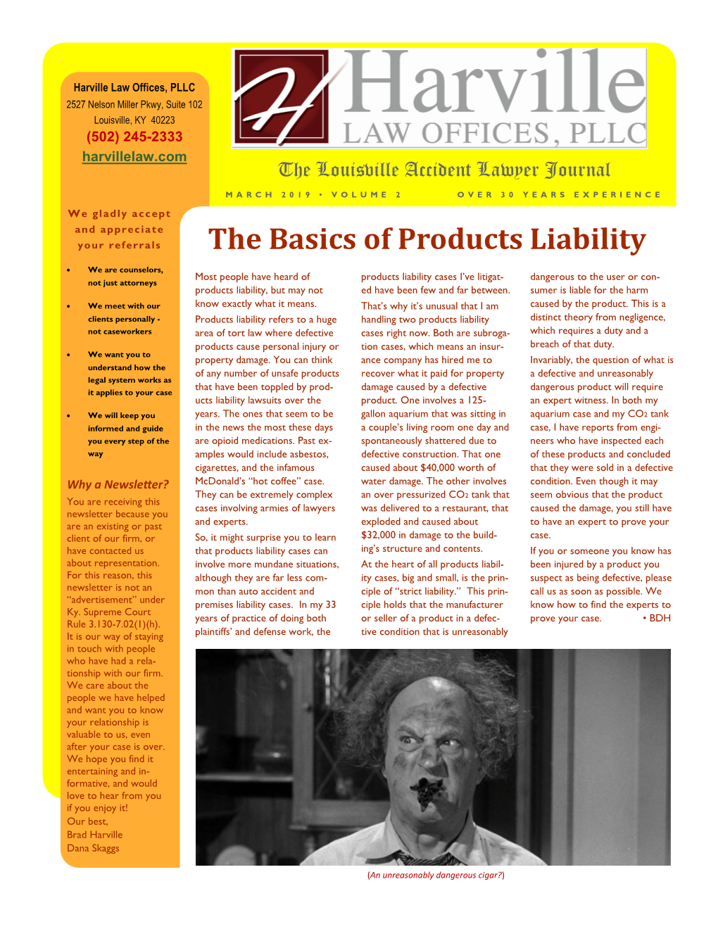 The Basics of Products Liability