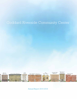 Goddard Riverside 2016 Annual Report