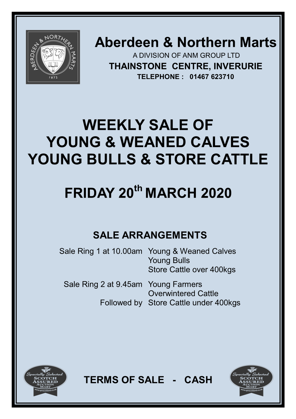 Store Cattle Catalogue