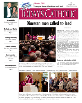 Diocesan Men Called to Lead