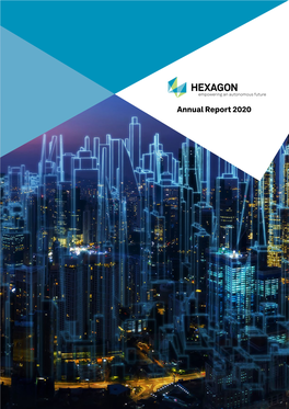Hexagon Annual Report 2020 1 Hexagon in Brief