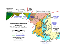 MD DNR Generalized Geology of Maryland 2002