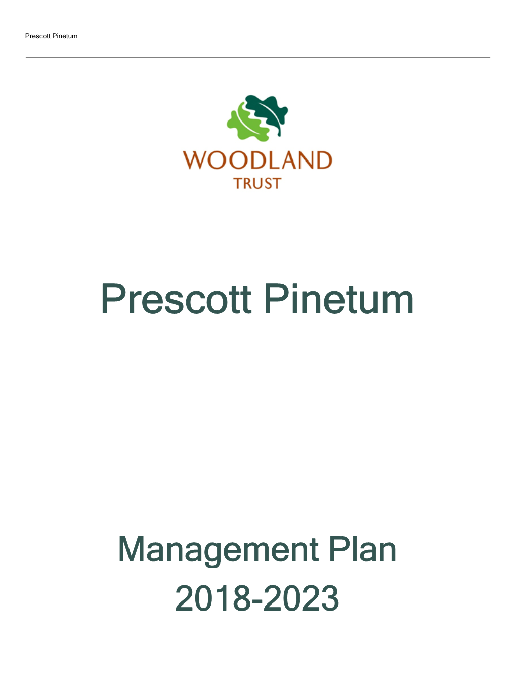 Prescott Pinetum