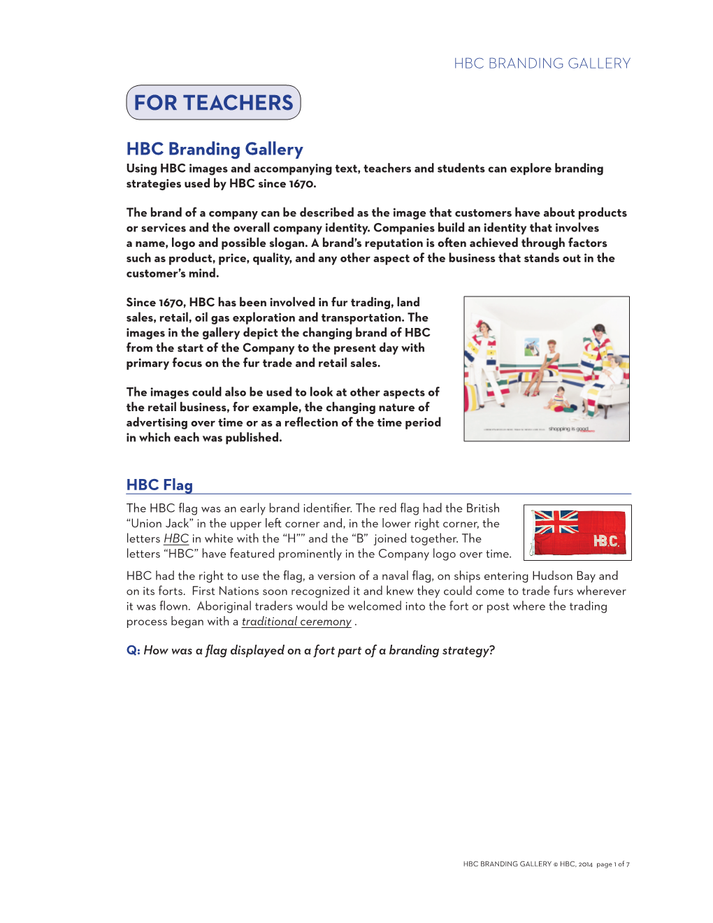 Hbc Branding Gallery for Teachers