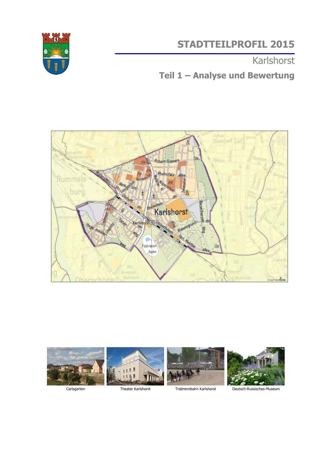 STADTTEILPROFIL 2015 Karlshorst