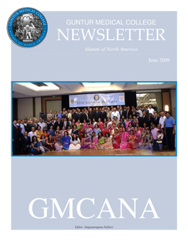 GMCANA News Letter 2009