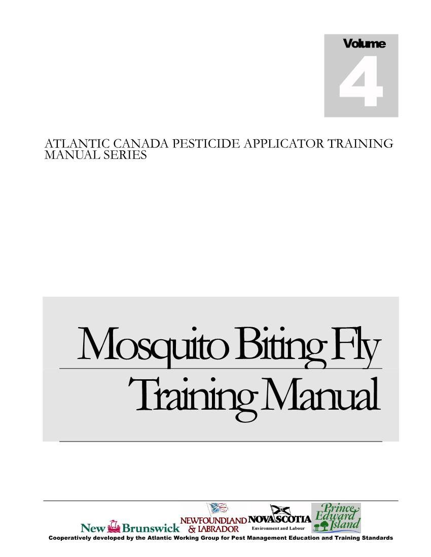 Mosquito Biting Fly Training Manual