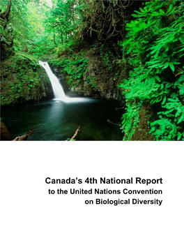 Canada's 4Th National Report to The