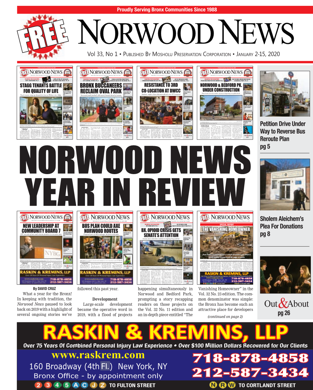 January 2-15, 2020 • Norwood News