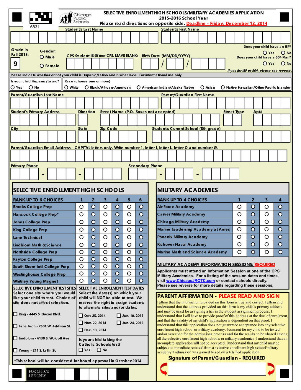 SEHS 15-16 School Year