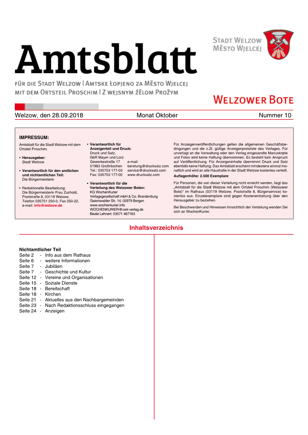 Amtsblatt Oktober 2018 (3,9 Mib)