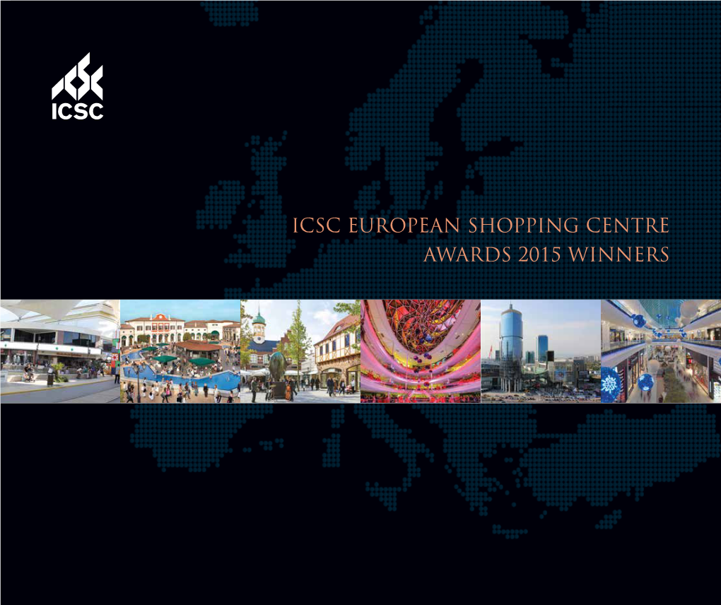 ICSC European Shopping Centre Awards 2015 Winners