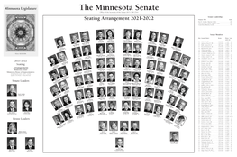 Seating Arrangement 2021-2022 Senator, Title Seat Paul E