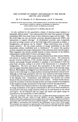 Occur in Simple Chemically Defined Media Used for the Culture of the Cleavage Stages