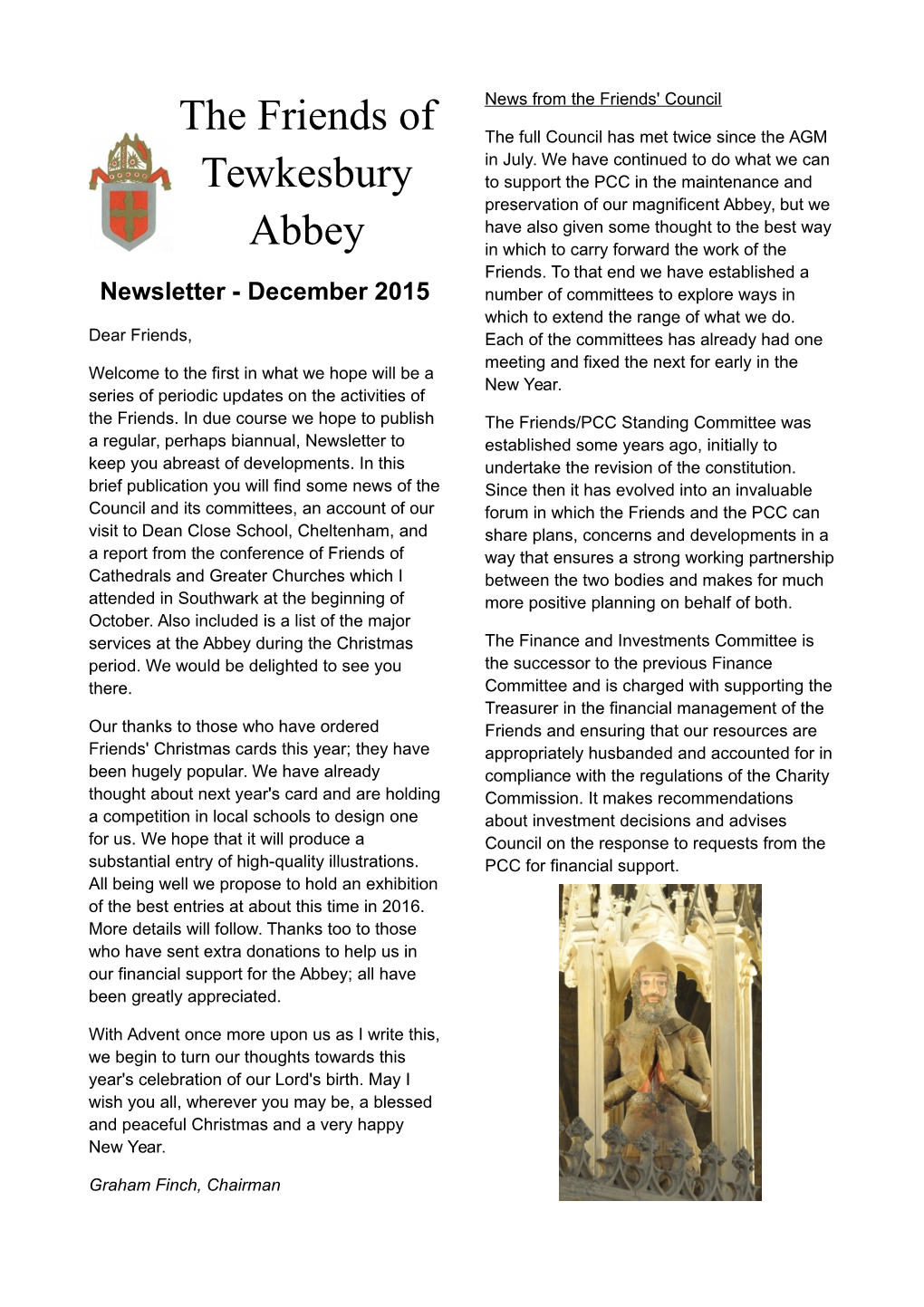 The Friends of Tewkesbury Abbey