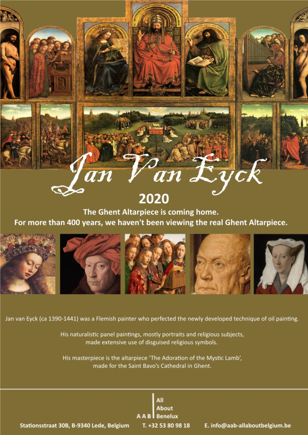 Jan Van Eyck and the Moreel Triptych by Hans Memling