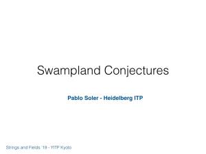 Swampland Conjectures