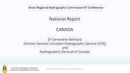 National Report CANADA