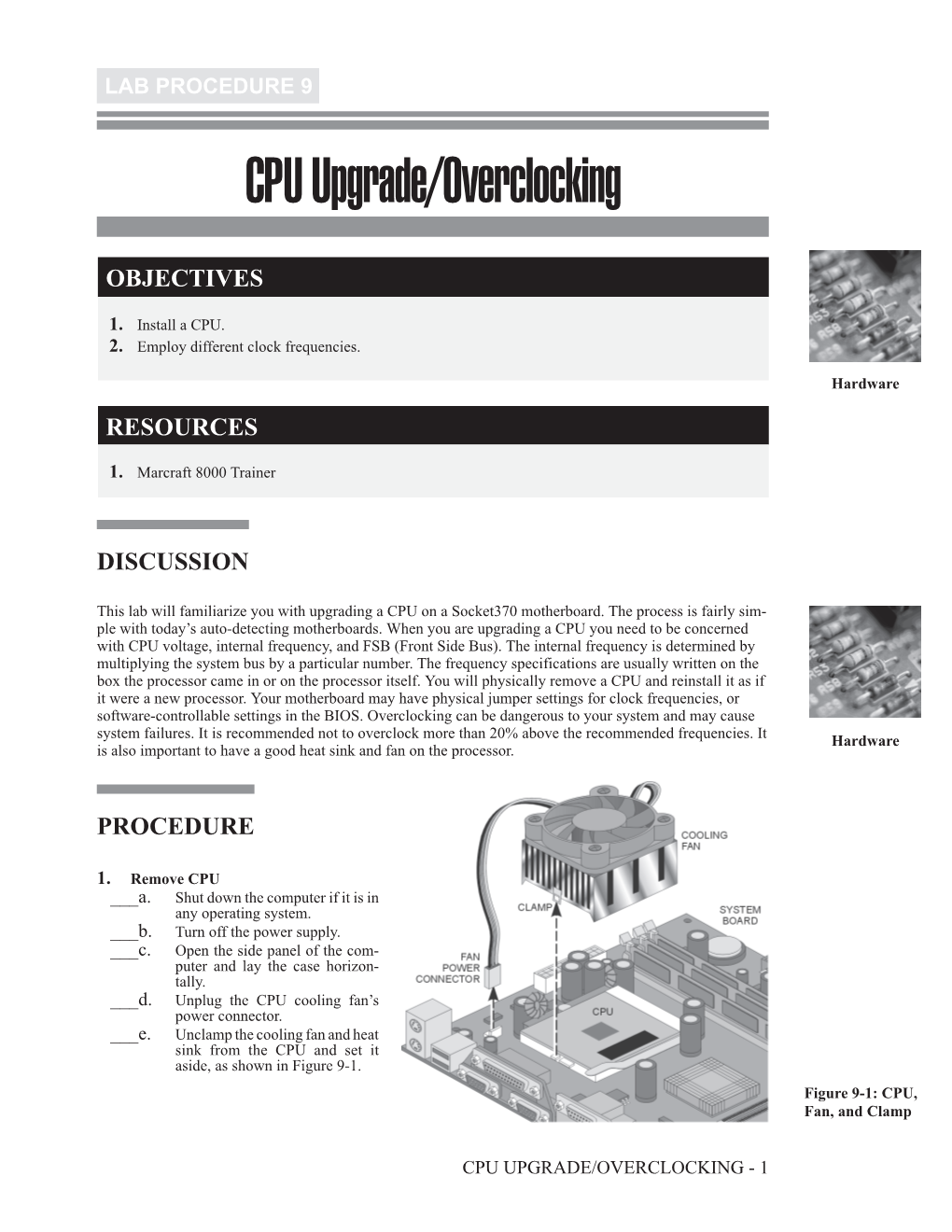 Cpuupgrade/Overclocking