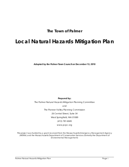 Local Natural Hazards Mitigation Plan