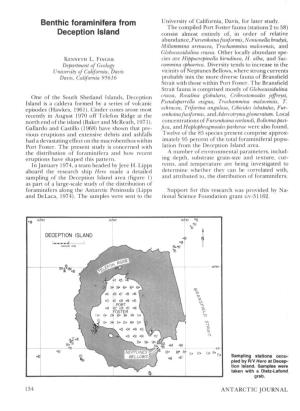 Benthic Foraminifera from Deception Island