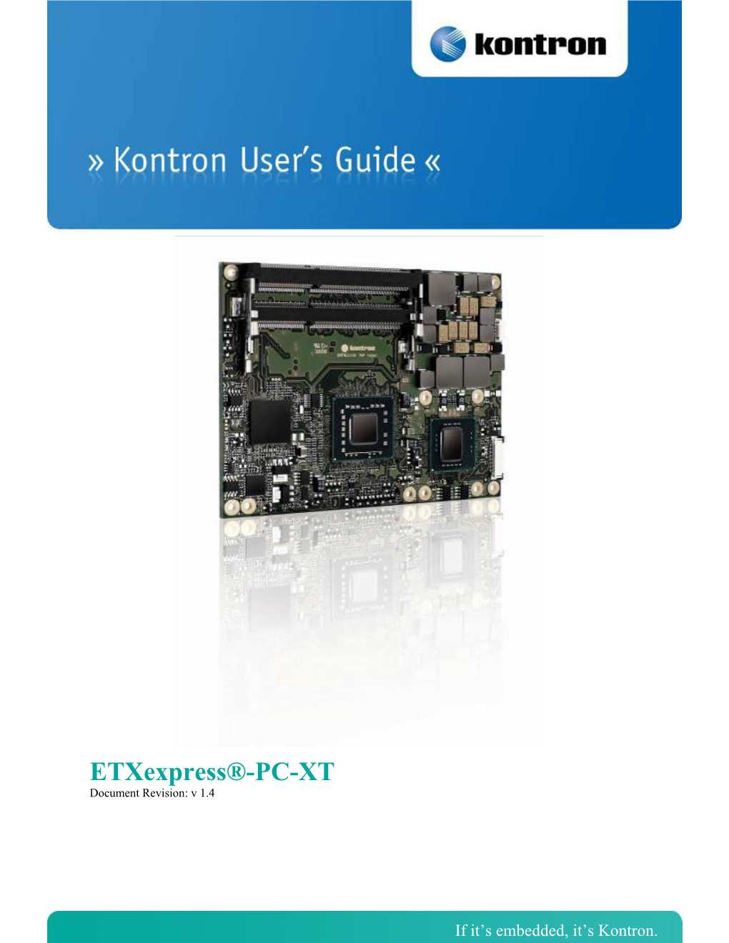 Etxexpress®-PC-XT Document Revision: V 1.4