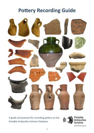 Pottery Recording Guide