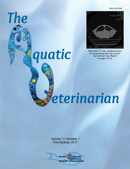 The Aquatic Veterinarian 2017 11(1)