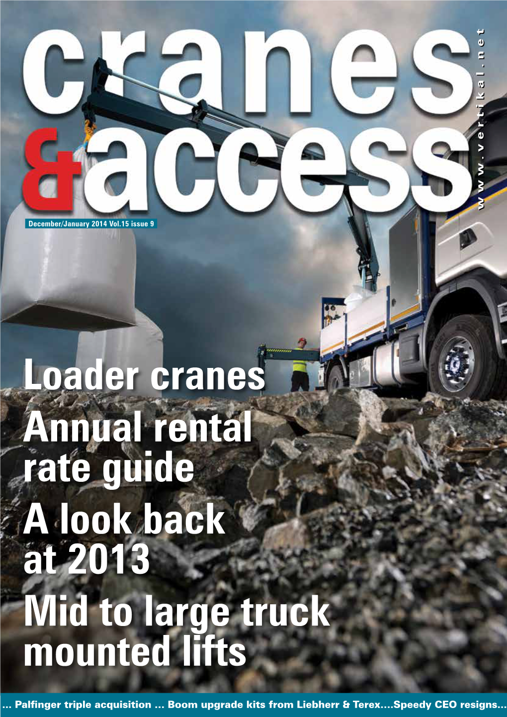Loader Cranes Annual Rental Rate Guide a Look Back at 2013 Mid To