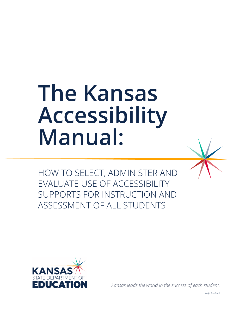 The Kansas Accessibility Manual